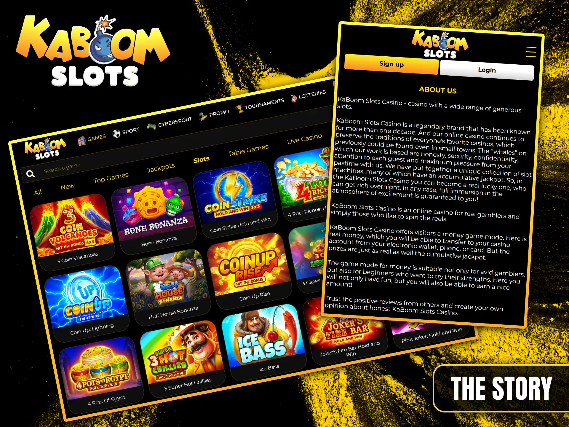 Learn about the history and unique features of the Kaboom Slots gaming brand.