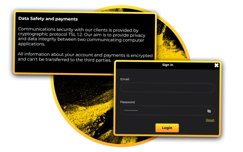 Rest assured that your Kaboom Slots account is secure.